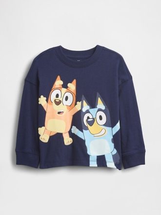 Maglietta grafica Bluey per neonati e bambini piccoli