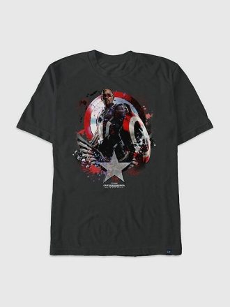 Maglietta grafica Captain America Brave New World