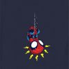 Maglietta grafica classica retrò di Spiderman per bambini