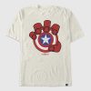 Maglietta grafica con scudo di Capitan America