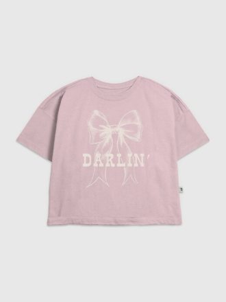Maglietta grafica Darlin Bow per bambini