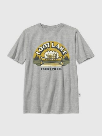 Maglietta grafica Fortnite Loot Lake per bambini