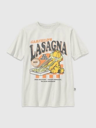 Maglietta grafica Garfield Lasagna per bambini