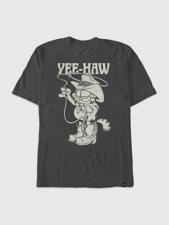 Maglietta grafica Garfield Yee-Haw