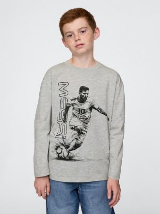 Maglietta grafica Messi per bambini