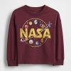 Maglietta grafica NASA per neonati e bambini piccoli