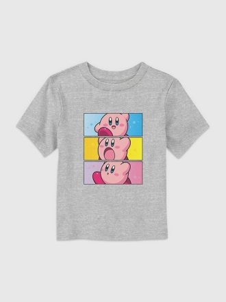 Maglietta grafica Nintendo Kirby Panels per bambini