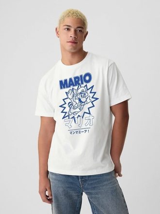 Maglietta grafica Nintendo Tanooki Mario