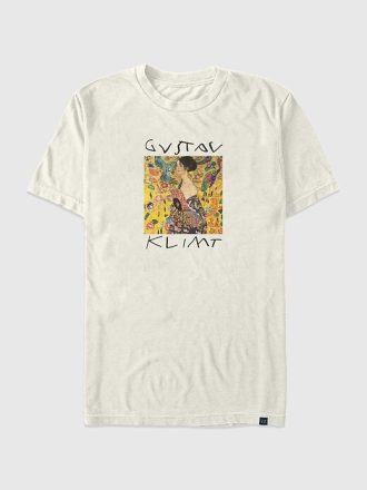 Maglietta grafica oversize Gustav Klimt Fine Art