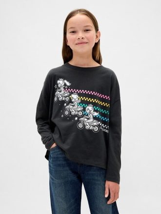 Maglietta grafica oversize Super Mario per bambini