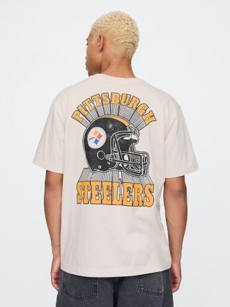 Maglietta grafica per adulti dei Pittsburgh Steelers della NFL