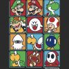 Maglietta grafica per bambini con personaggio Nintendo Box Up