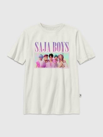 Maglietta grafica per bambini K-Pop Demon Hunters Saja Boys