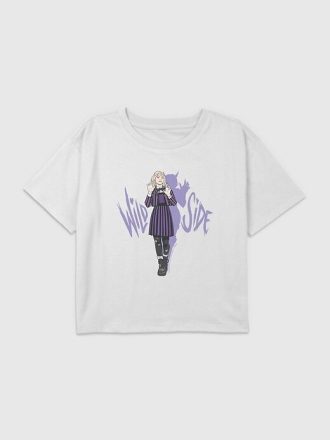 Maglietta grafica per bambini “Mercoledì Enid Wild Side”