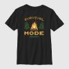 Maglietta grafica per bambini Minecraft Survival Mode
