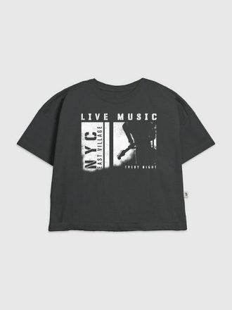 Maglietta grafica per bambini NYC Music Lover