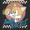 Maglietta grafica per bambini Sonic The Hedgehog Tails Tacos