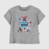 Maglietta grafica per bambini Spiderman Birthday Hero