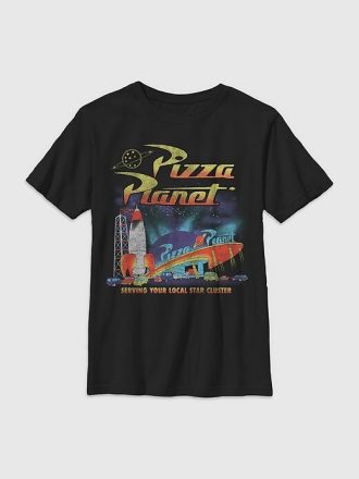 Maglietta grafica per bambini Toy Story Pizza Planet Maglietta grafica per bambini Toy Story Pizza Planet