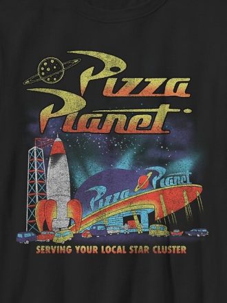 Maglietta grafica per bambini Toy Story Pizza Planet Maglietta grafica per bambini Toy Story Pizza Planet