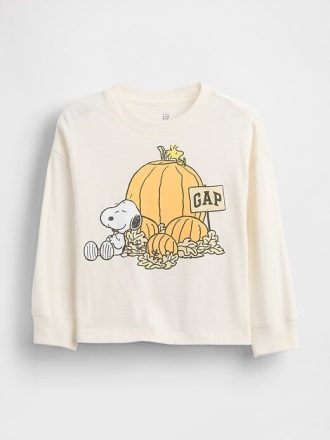 Maglietta grafica per neonati e bambini piccoli con scritta “Peanuts Thanksgiving”