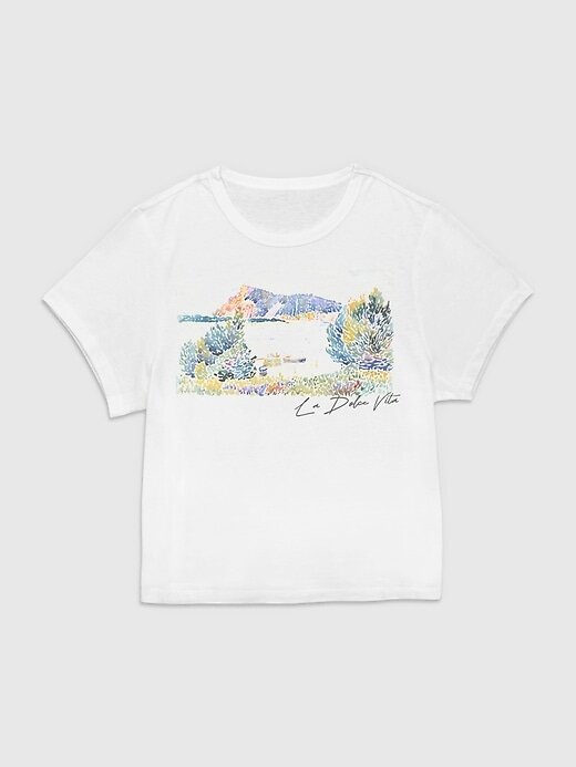 Maglietta grafica per neonati La Dolce Vita Maglietta grafica per neonati La Dolce Vita