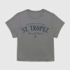 Maglietta grafica per neonati St Tropez