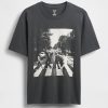 Maglietta grafica rilassata dei Beatles Maglietta grafica rilassata dei Beatles