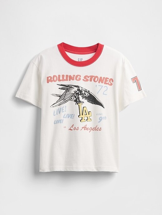 Maglietta grafica rilassata dei Rolling Stones Maglietta grafica rilassata dei Rolling Stones