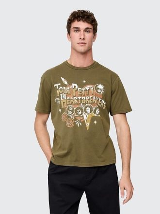 Maglietta grafica rilassata di Tom Petty And The Heartbreakers