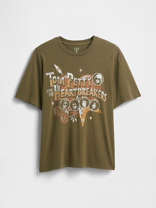Maglietta grafica rilassata di Tom Petty And The Heartbreakers Maglietta grafica rilassata di Tom Petty And The Heartbreakers