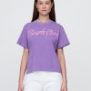 Maglietta grafica rilassata Purple Rain