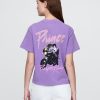 Maglietta grafica rilassata Purple Rain