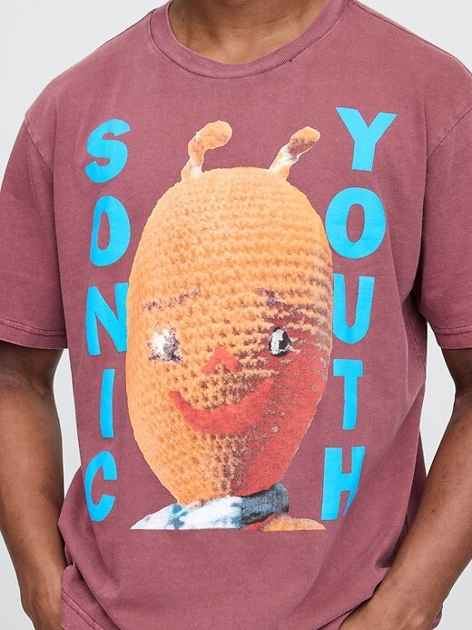 Maglietta grafica Sonic Youth Maglietta grafica Sonic Youth