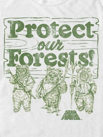 Maglietta grafica Star Wars Protect Our Forests