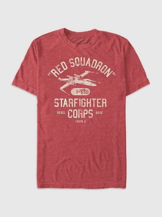 Maglietta grafica Star Wars Red Squadron