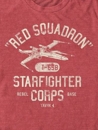 Maglietta grafica Star Wars Red Squadron