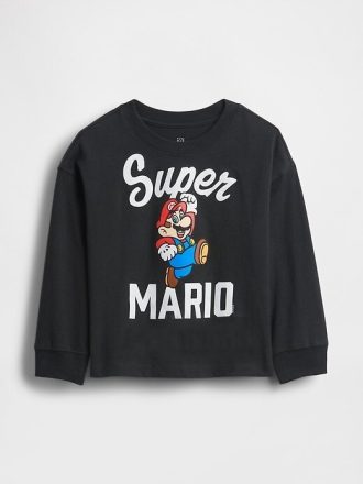 Maglietta grafica Super Mario per neonati e bambini piccoli