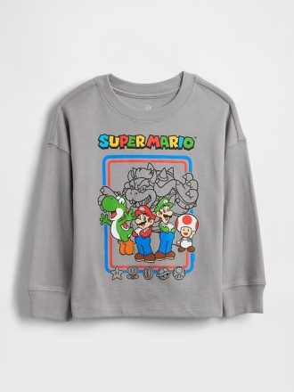 Maglietta grafica Super Mario per neonati e bambini piccoli