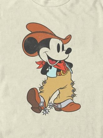 Maglietta grafica Topolino Cowboy