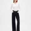 Maglietta Henley a coste moderne