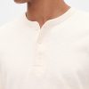 Maglietta Henley a doppia maglia Maglietta Henley a doppia maglia