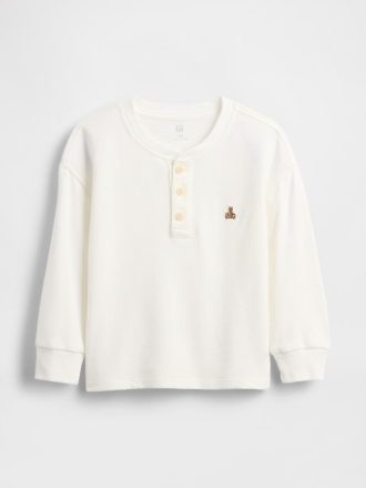 Maglietta Henley per neonati e bambini piccoli
