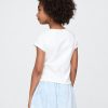 Maglietta per bambini con scollo quadrato