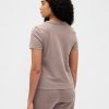 Maglietta pesante in cotone biologico VintageSoft Shrunken Maglietta pesante in cotone biologico VintageSoft Shrunken