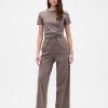 Pantaloni dritti pesanti VintageSoft in cotone biologico Pantaloni dritti pesanti VintageSoft in cotone biologico