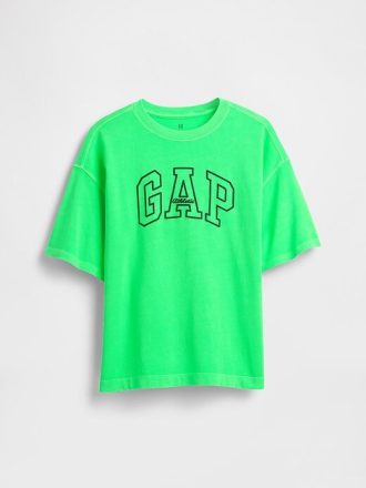 Maglietta sportiva pesante per bambini con logo