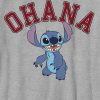 Maglietta universitaria Ohana di Lilo e Stitch