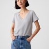 Maglietta VintageSoft in cotone biologico con scollo a V Maglietta VintageSoft in cotone biologico con scollo a V