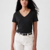 Maglietta VintageSoft in cotone biologico con scollo a V Maglietta VintageSoft in cotone biologico con scollo a V